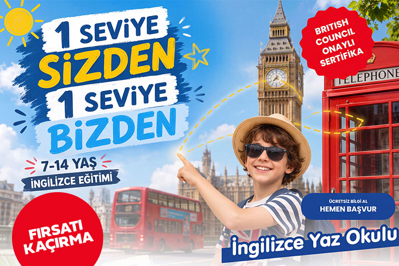 Ankara Çocuk İngilizce Yaz Okulu: Tüm Şubelerde 1+1 Fırsatı!